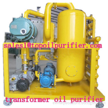 Used Current Transformer Oil Filtration Apparatus with no pollution,fast degas,dewater,vacuum oiling and vacuum drying
